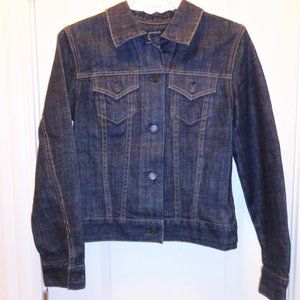 Like new! Gap vintage dark denim indigo jean jacket